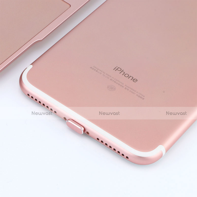 Anti Dust Cap Lightning Jack Plug Cover Protector Plugy Stopper Universal J06 for Apple iPad Mini 5 (2019) Gold