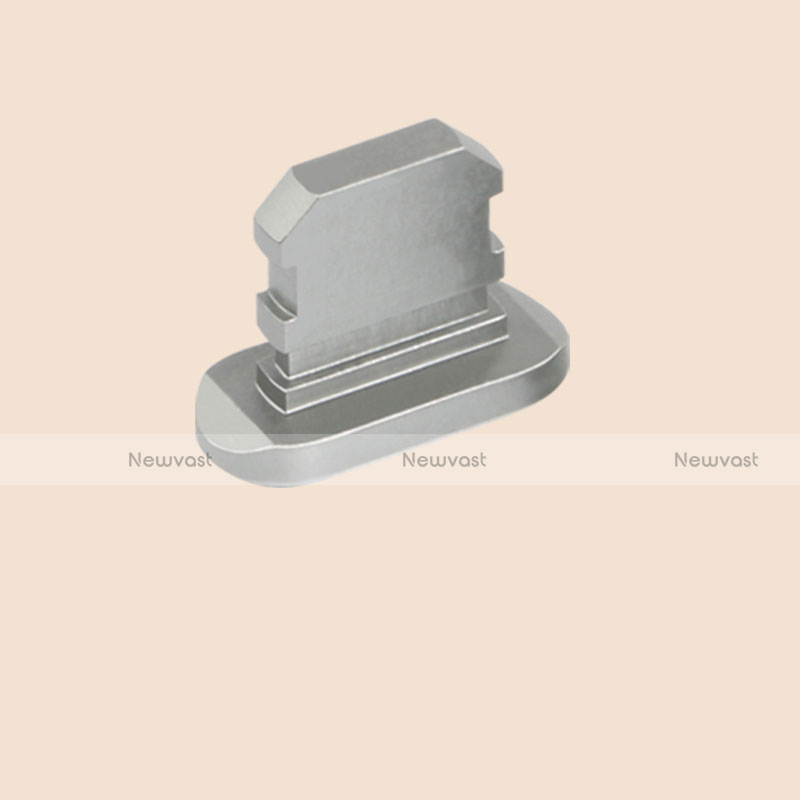 Anti Dust Cap Lightning Jack Plug Cover Protector Plugy Stopper Universal J06 for Apple iPad New Air (2019) 10.5 Gray