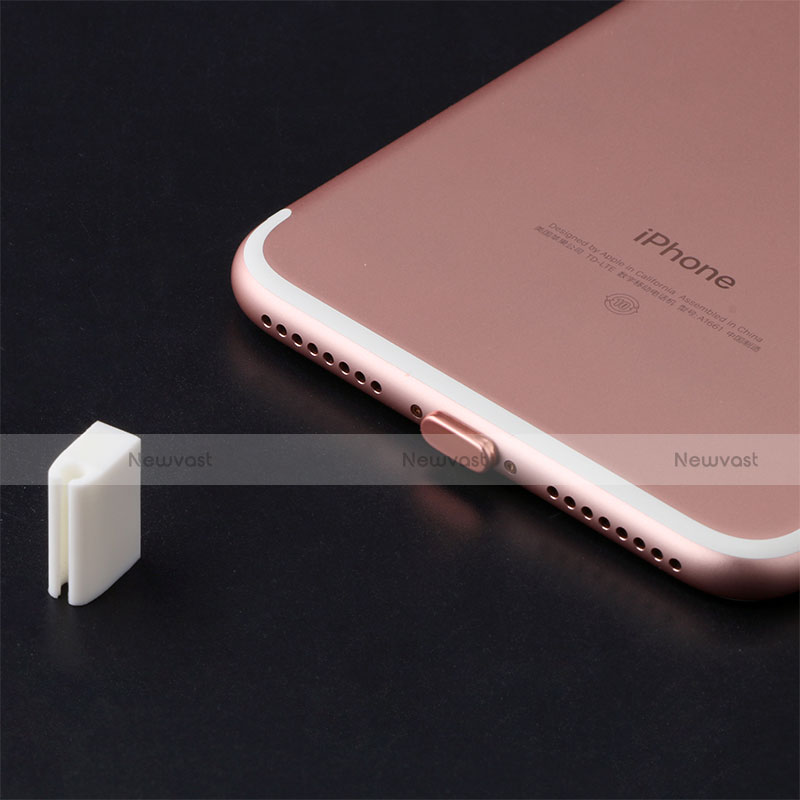 Anti Dust Cap Lightning Jack Plug Cover Protector Plugy Stopper Universal J07 for Apple iPad Mini 5 (2019) Gold