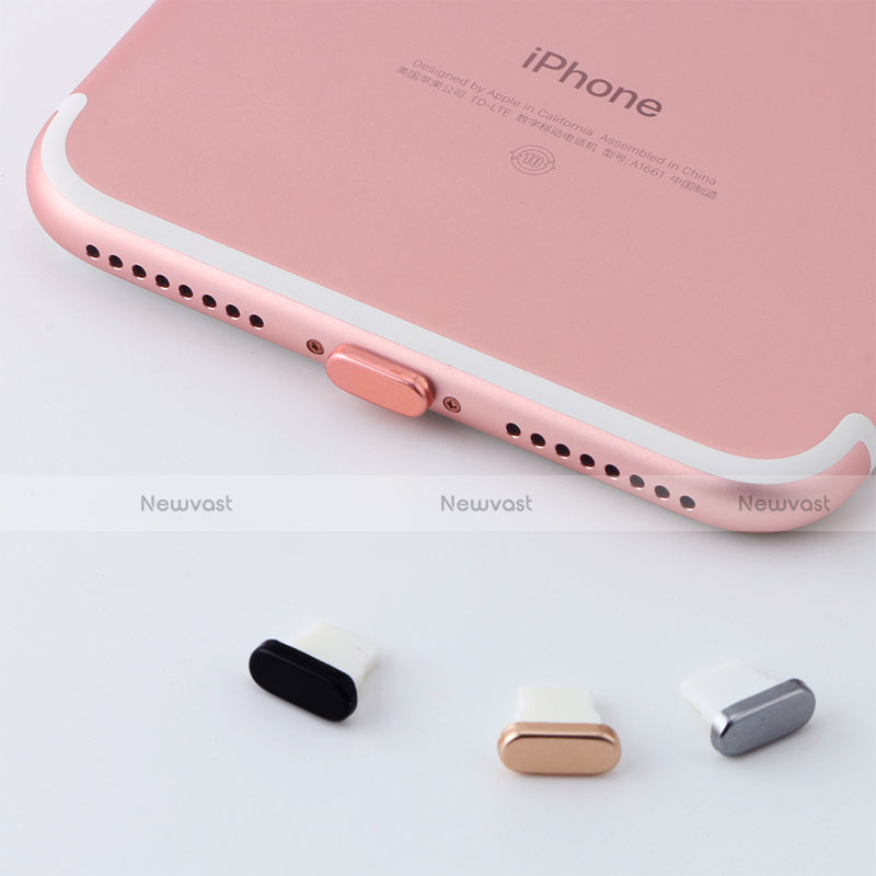 Anti Dust Cap Lightning Jack Plug Cover Protector Plugy Stopper Universal J07 for Apple iPad Mini 5 (2019) Rose Gold