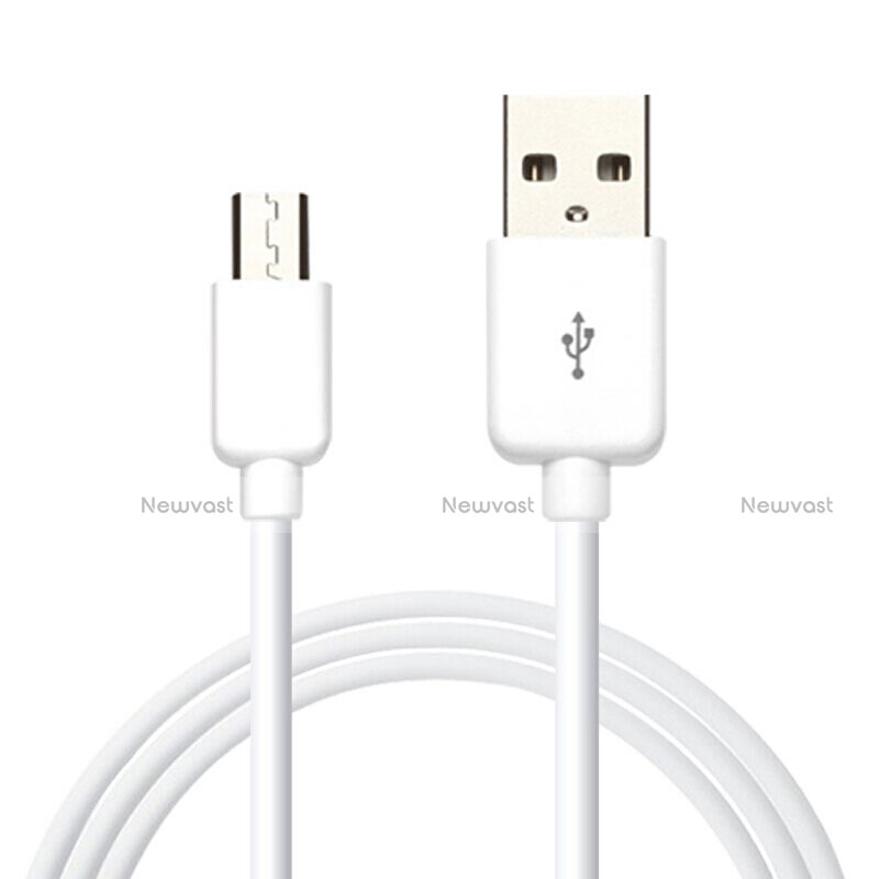 Charger Micro USB Data Cable Charging Cord Android Universal A02 White