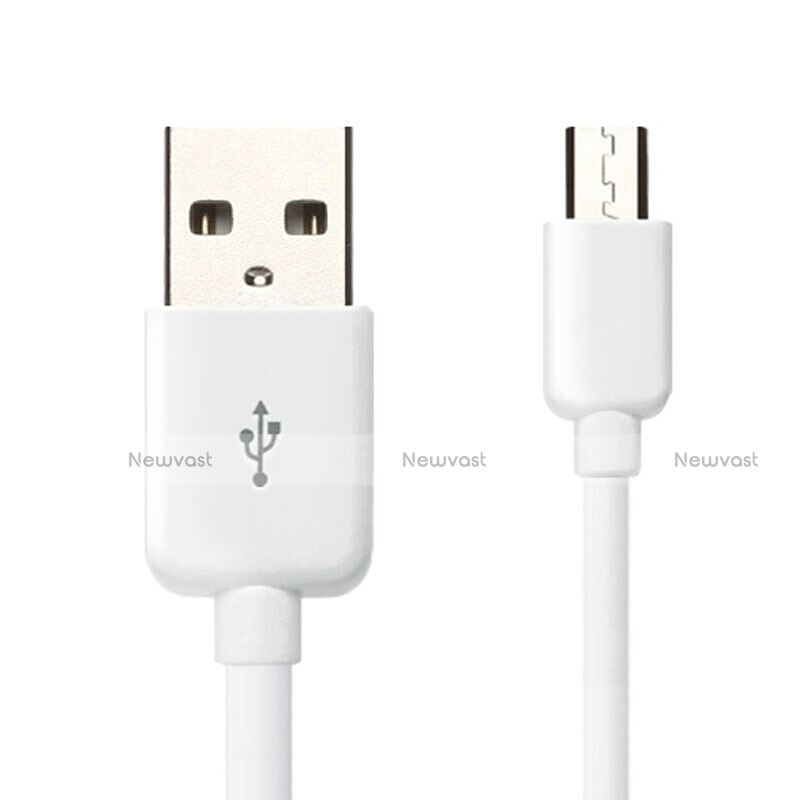 Charger Micro USB Data Cable Charging Cord Android Universal A02 White