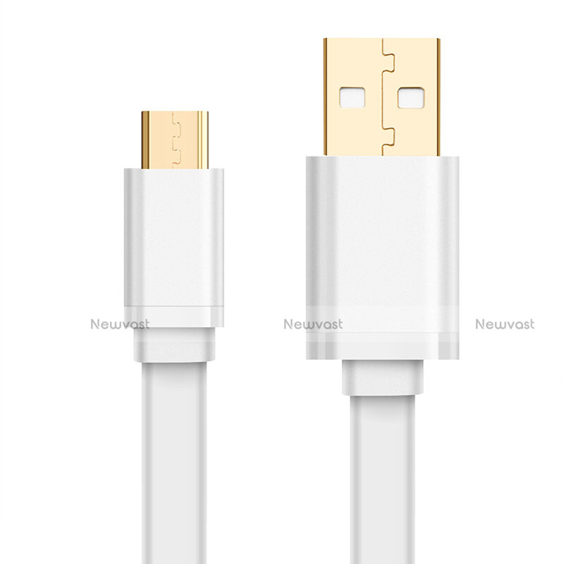 Charger Micro USB Data Cable Charging Cord Android Universal A09 White