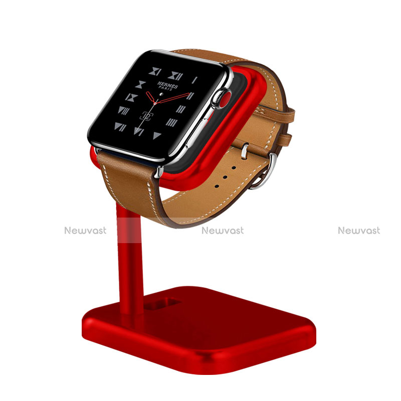 Charger Stand Holder Charging Docking Station for Apple iWatch 5 40mm Red