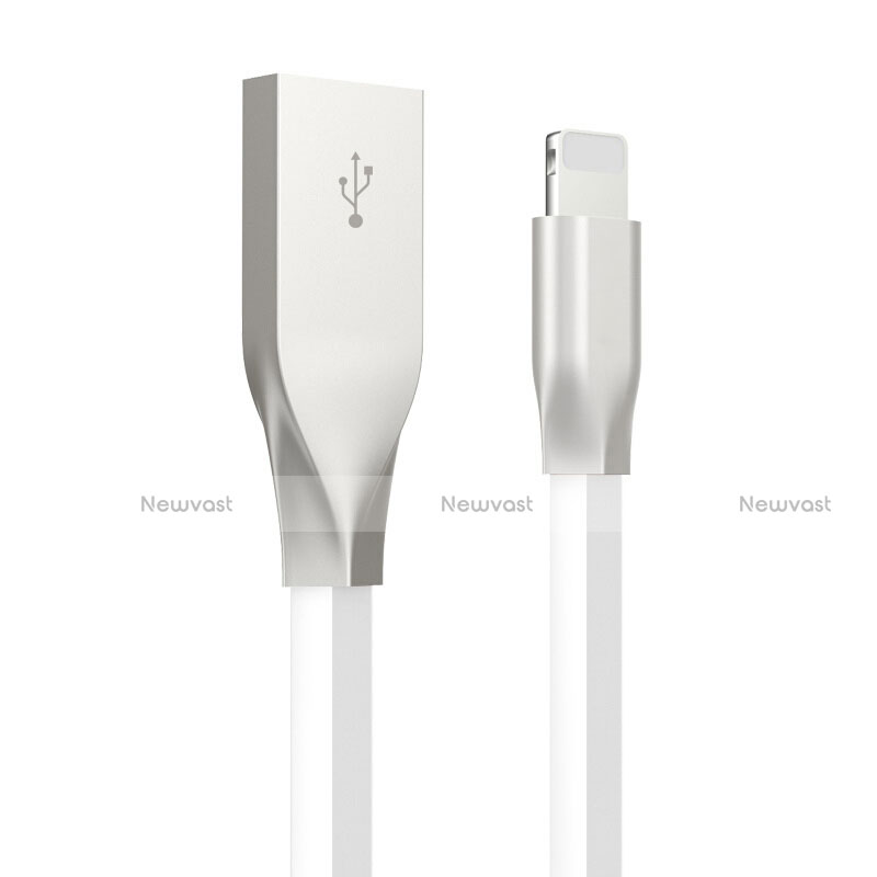 Charger USB Data Cable Charging Cord C05 for Apple iPhone Xs Max White