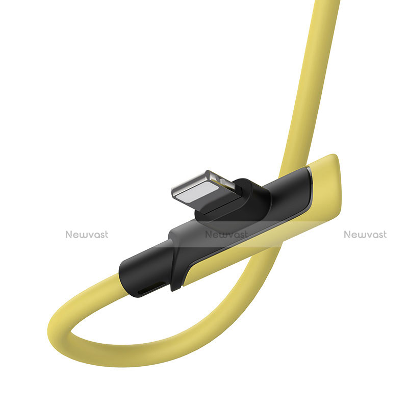 Charger USB Data Cable Charging Cord D10 for Apple iPad 2 Yellow