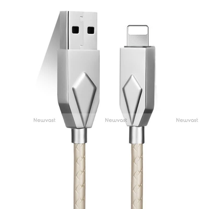 Charger USB Data Cable Charging Cord D13 for Apple iPhone 6S Plus Silver