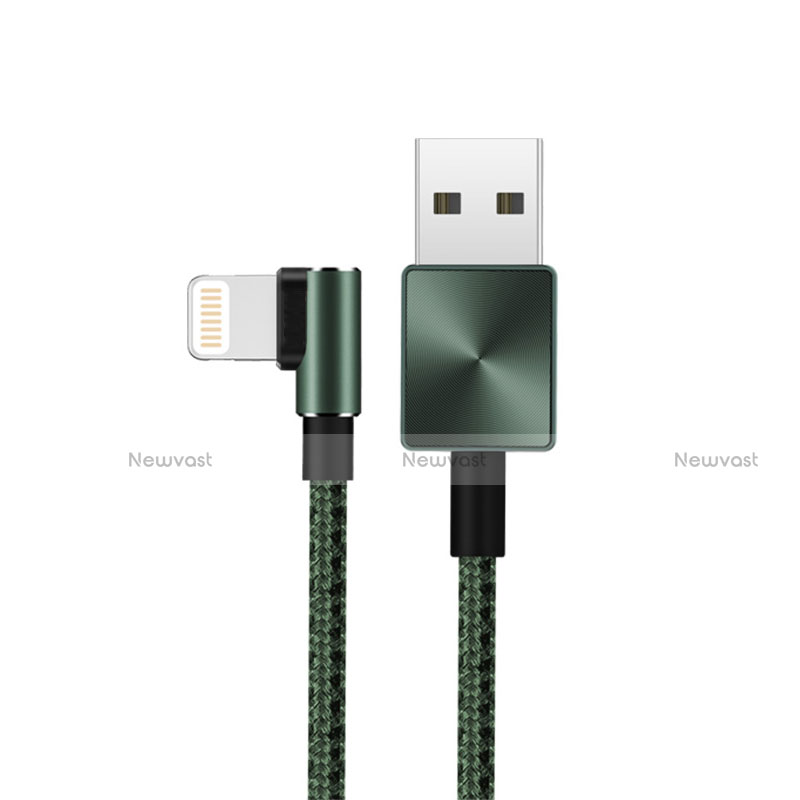 Charger USB Data Cable Charging Cord D19 for Apple iPad 2 Green