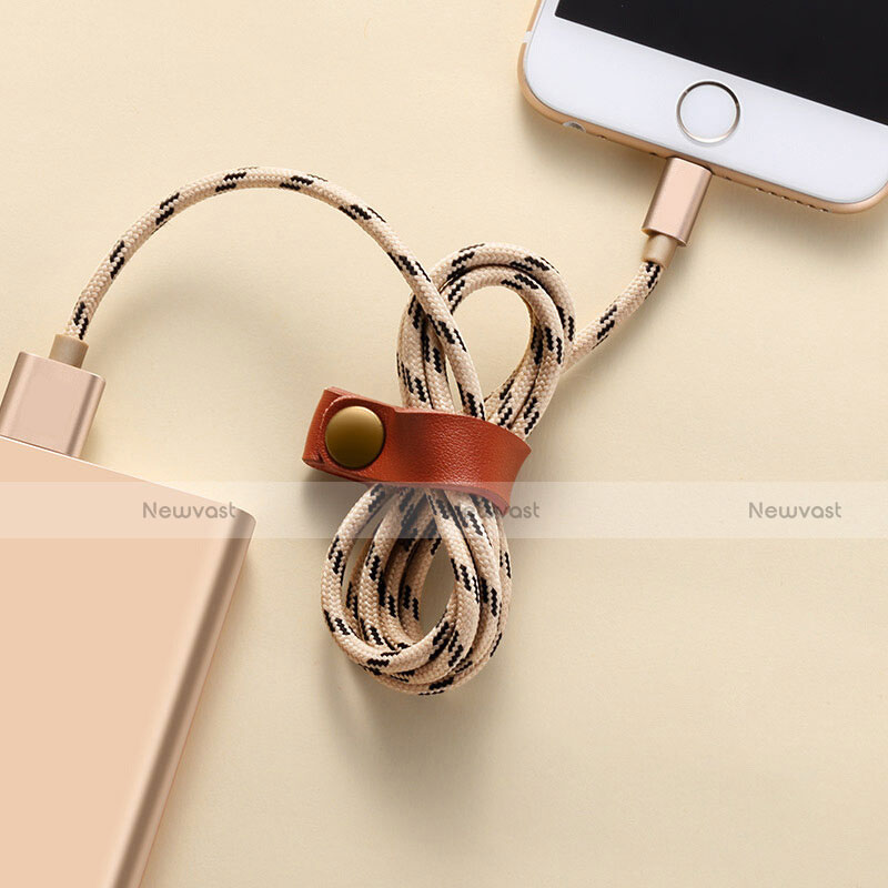 Charger USB Data Cable Charging Cord L05 for Apple iPhone 6 Plus Gold