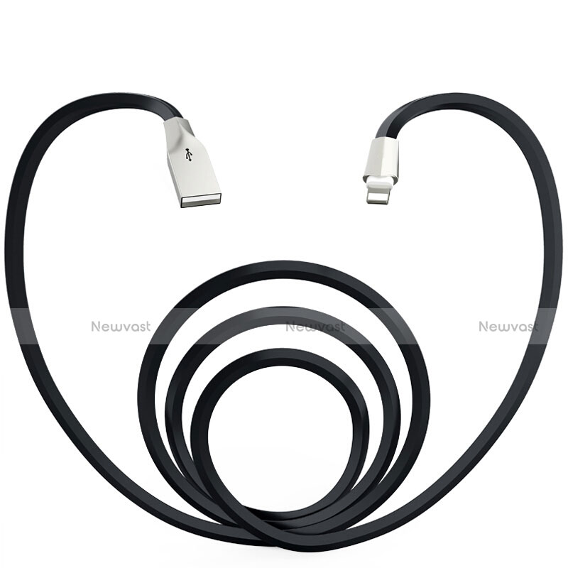 Charger USB Data Cable Charging Cord L06 for Apple iPad 10.2 (2020) Black