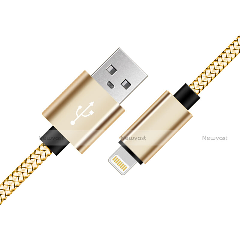 Charger USB Data Cable Charging Cord L07 for Apple iPad 10.2 (2020) Gold