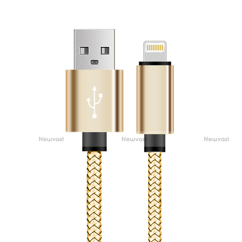 Charger USB Data Cable Charging Cord L07 for Apple iPad Air 10.9 (2020) Gold