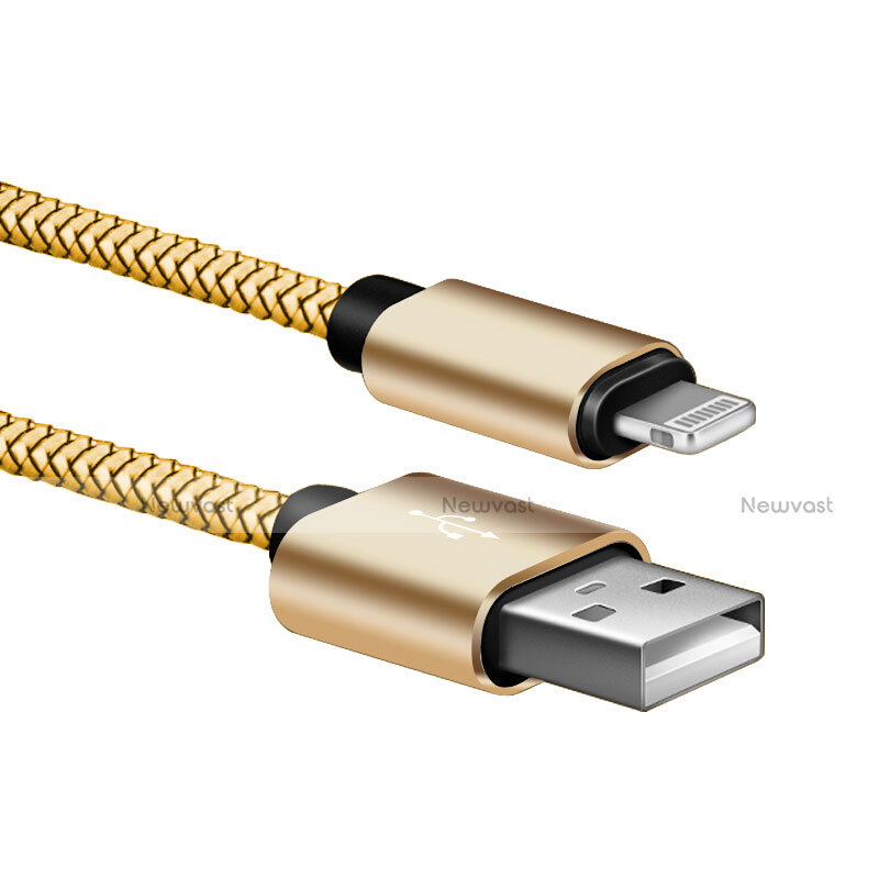 Charger USB Data Cable Charging Cord L07 for Apple iPad Air 10.9 (2020) Gold