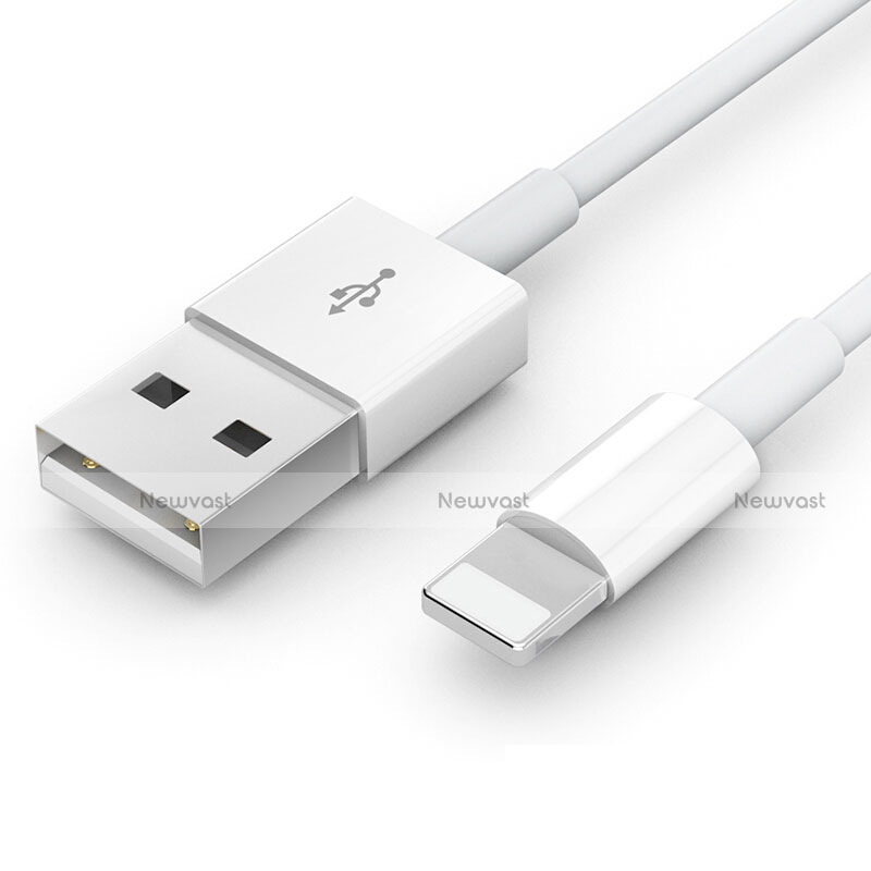 Charger USB Data Cable Charging Cord L09 for Apple iPhone Xs Max White