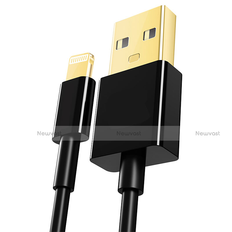 Charger USB Data Cable Charging Cord L12 for Apple iPad 10.2 (2020) Black