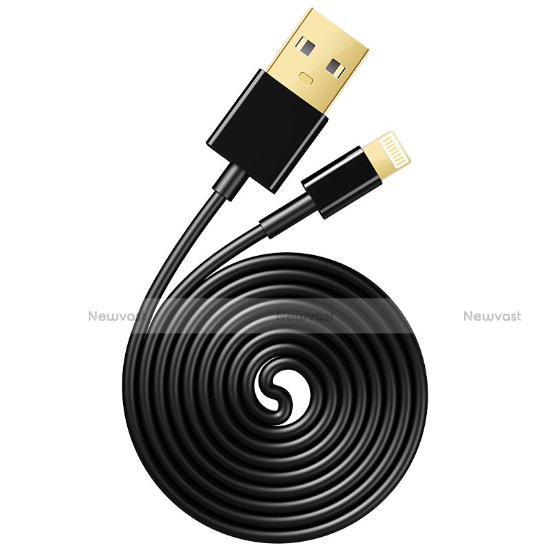 Charger USB Data Cable Charging Cord L12 for Apple iPad 10.2 (2020) Black