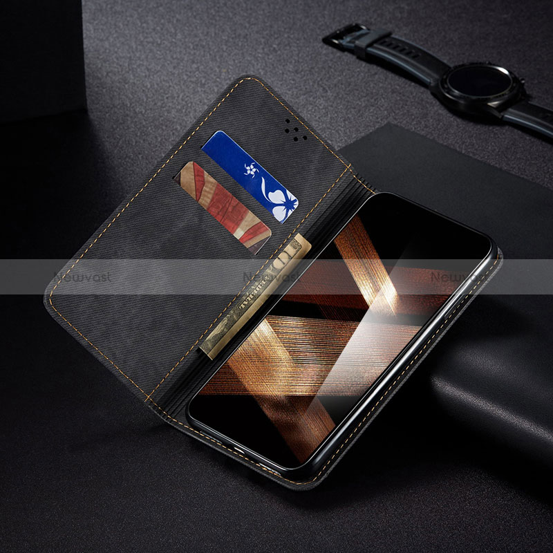 Cloth Case Stands Flip Cover B01S for Huawei Honor X6S