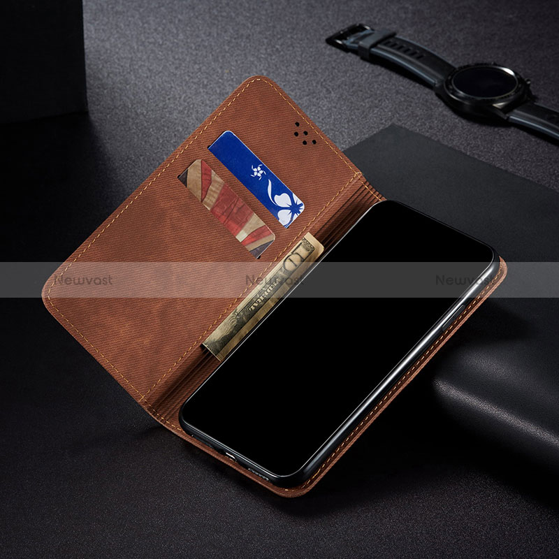 Cloth Case Stands Flip Cover B01S for Huawei P60 Pro