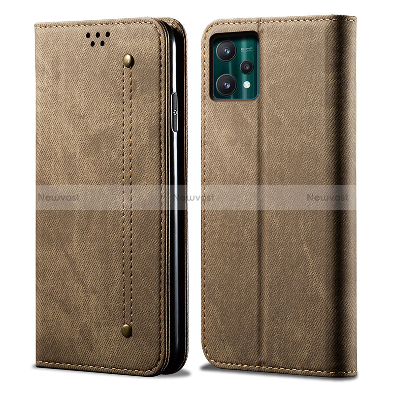 Cloth Case Stands Flip Cover B01S for Realme 9 4G