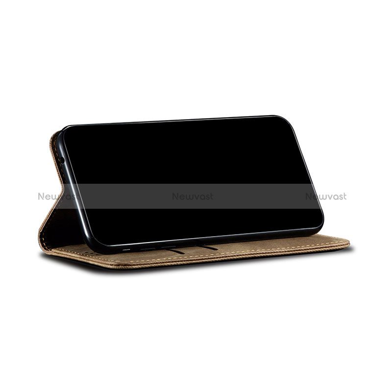 Cloth Case Stands Flip Cover B01S for Realme Q5 5G