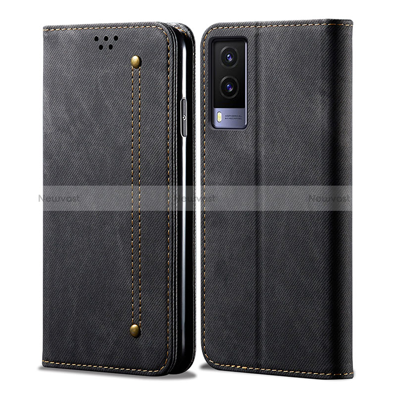 Cloth Case Stands Flip Cover B01S for Vivo V21e 5G