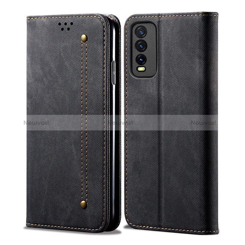 Cloth Case Stands Flip Cover B01S for Vivo Y30
