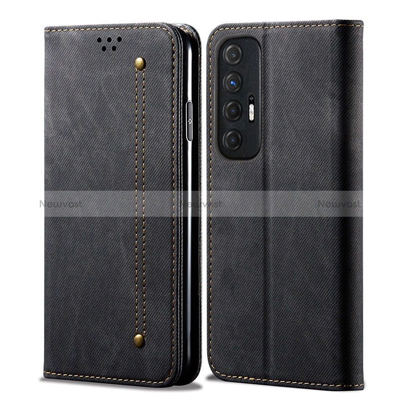 Cloth Case Stands Flip Cover B01S for Xiaomi Mi 10S 5G