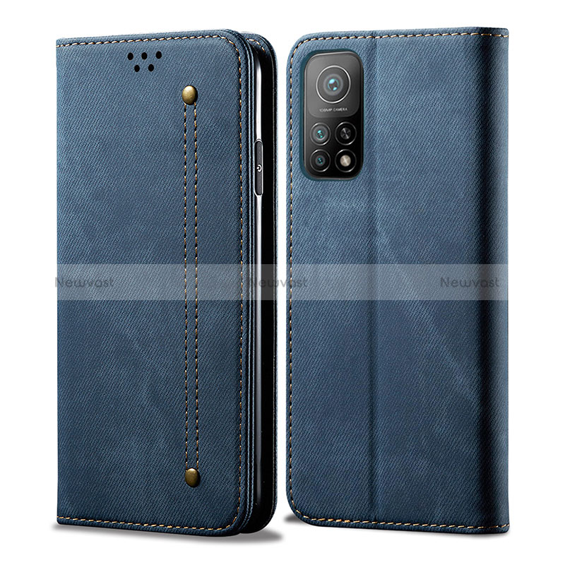 Cloth Case Stands Flip Cover B01S for Xiaomi Mi 10T Pro 5G