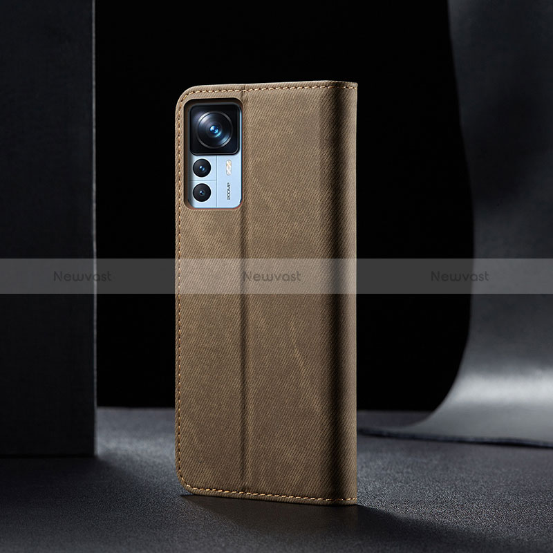 Cloth Case Stands Flip Cover B01S for Xiaomi Mi 12T 5G