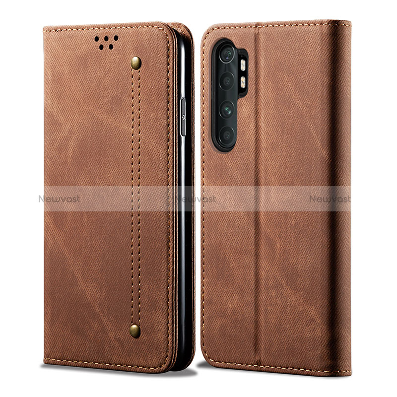 Cloth Case Stands Flip Cover B01S for Xiaomi Mi Note 10 Lite