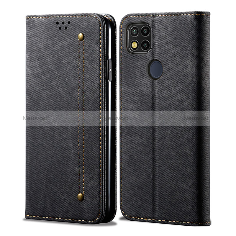 Cloth Case Stands Flip Cover B01S for Xiaomi POCO C3