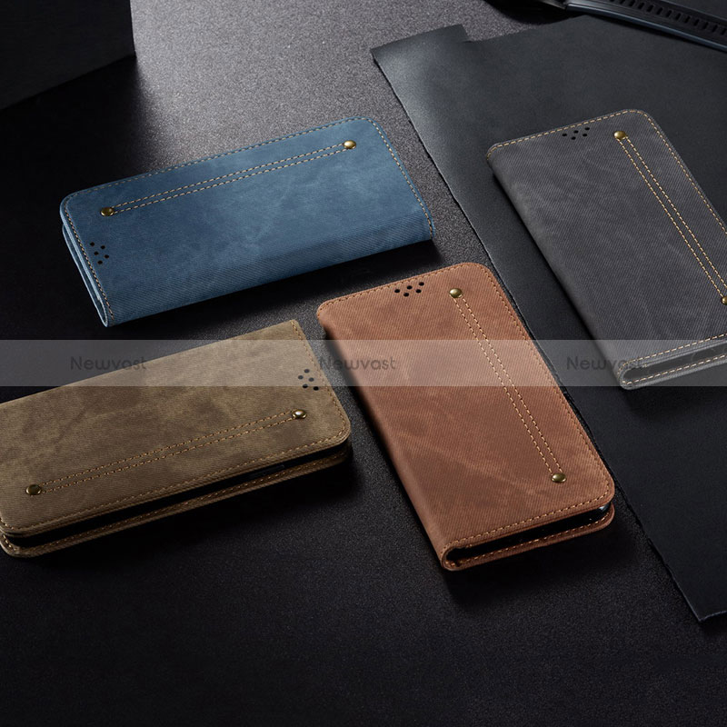 Cloth Case Stands Flip Cover B01S for Xiaomi Redmi 10 (2022)