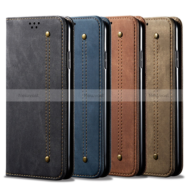 Cloth Case Stands Flip Cover B01S for Xiaomi Redmi 10A 4G