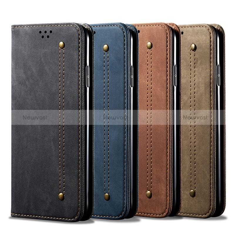 Cloth Case Stands Flip Cover B01S for Xiaomi Redmi 10X 4G