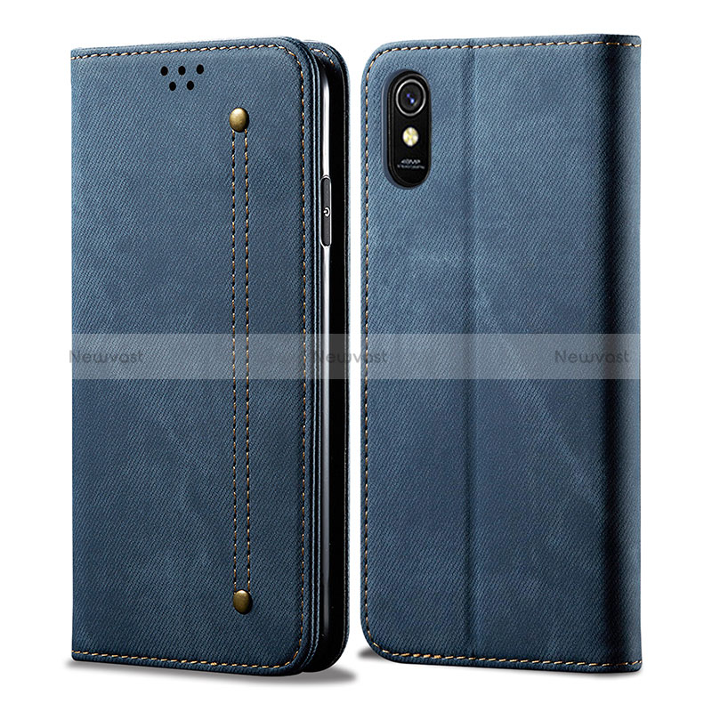 Cloth Case Stands Flip Cover B01S for Xiaomi Redmi 9A