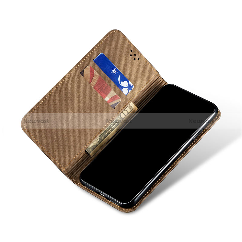 Cloth Case Stands Flip Cover B01S for Xiaomi Redmi 9AT