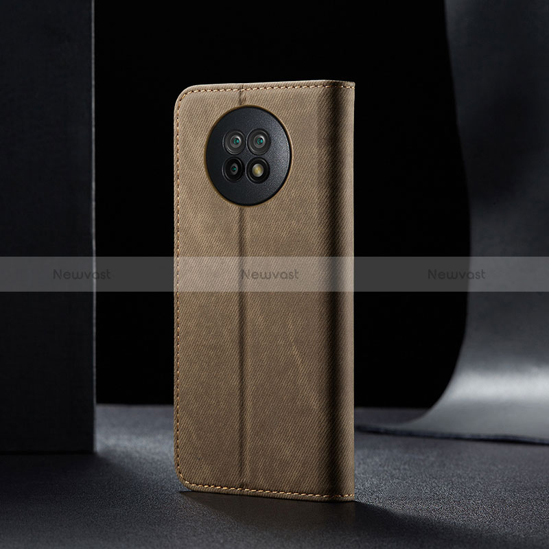 Cloth Case Stands Flip Cover B01S for Xiaomi Redmi Note 9 5G