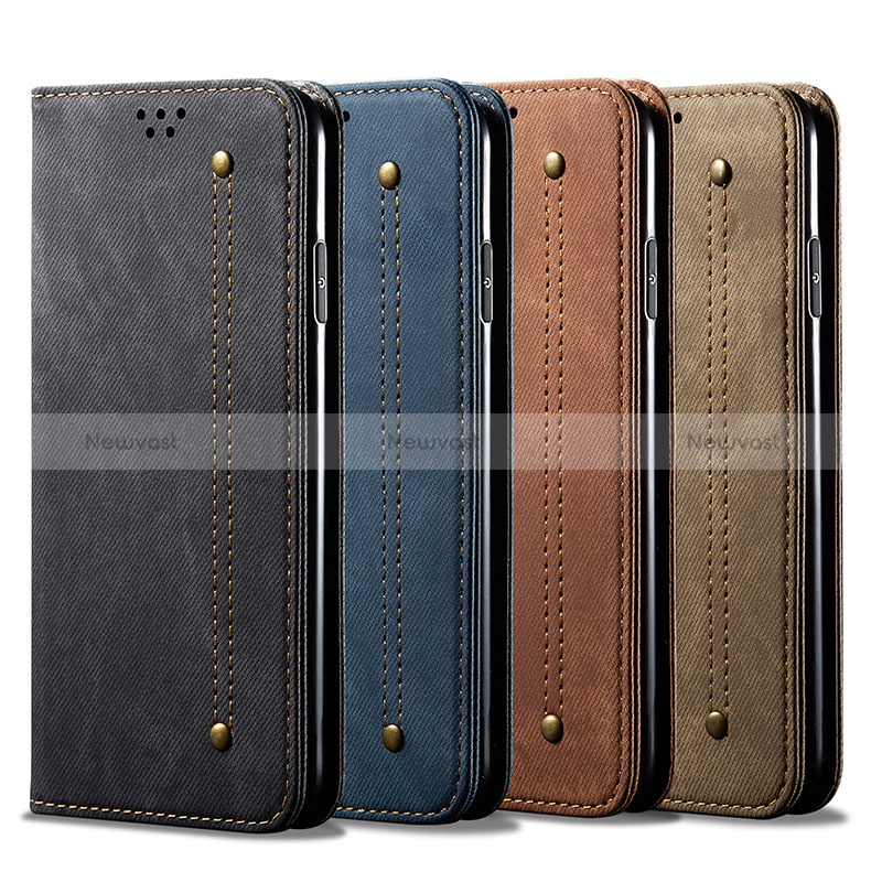 Cloth Case Stands Flip Cover B01S for Xiaomi Redmi Note 9S