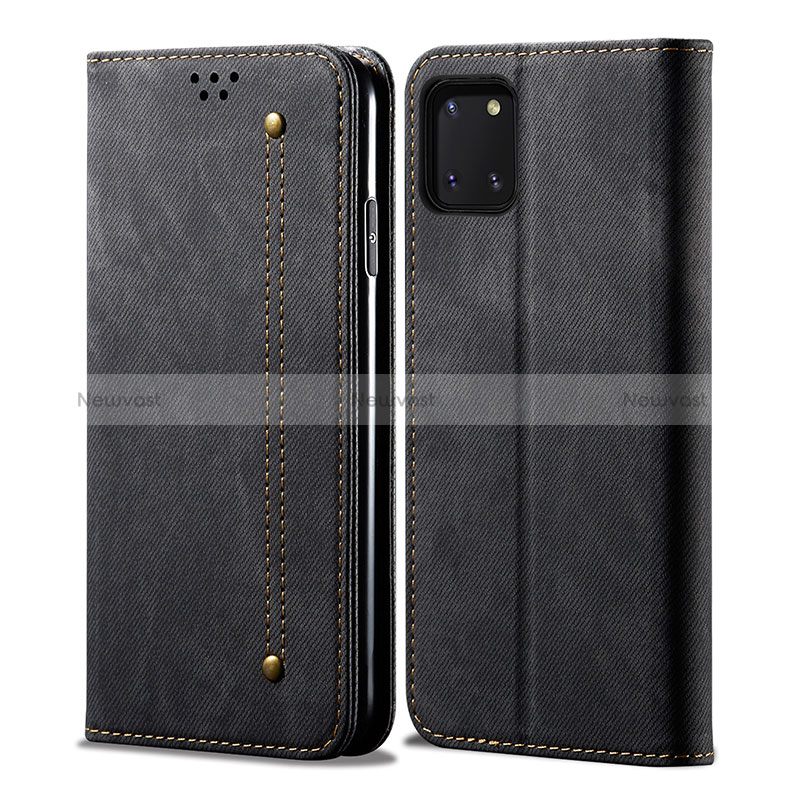 Cloth Case Stands Flip Cover B02S for Samsung Galaxy A81