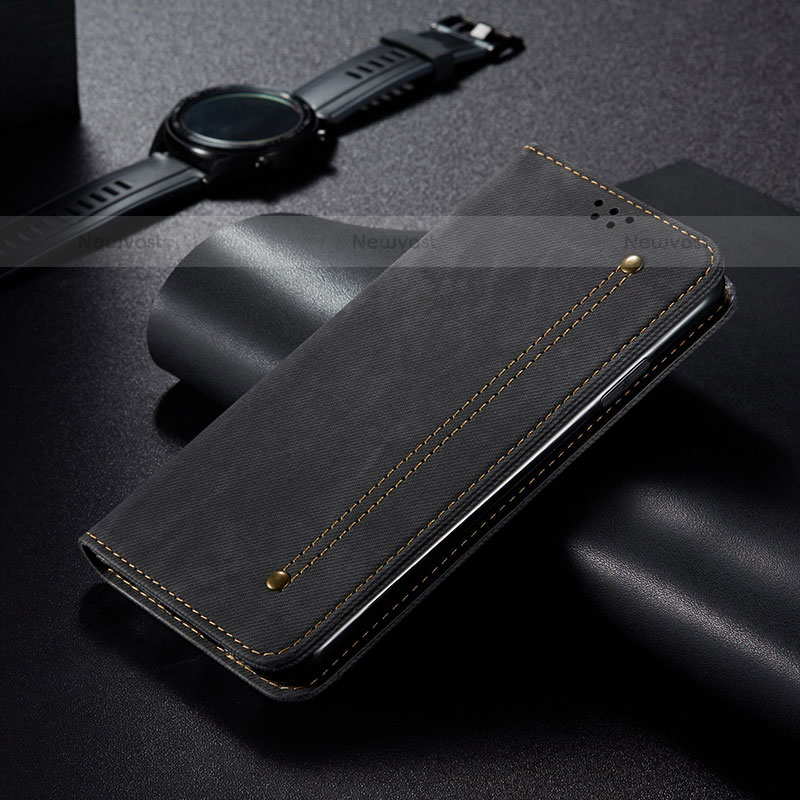 Cloth Case Stands Flip Cover B02S for Samsung Galaxy S22 5G