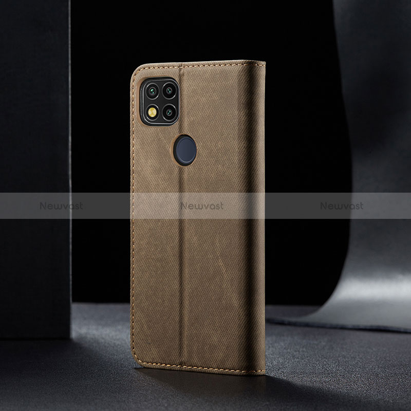 Cloth Case Stands Flip Cover B02S for Xiaomi POCO C3