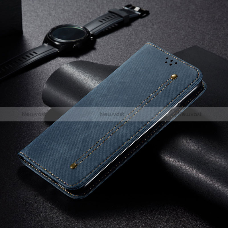 Cloth Case Stands Flip Cover B02S for Xiaomi POCO C31