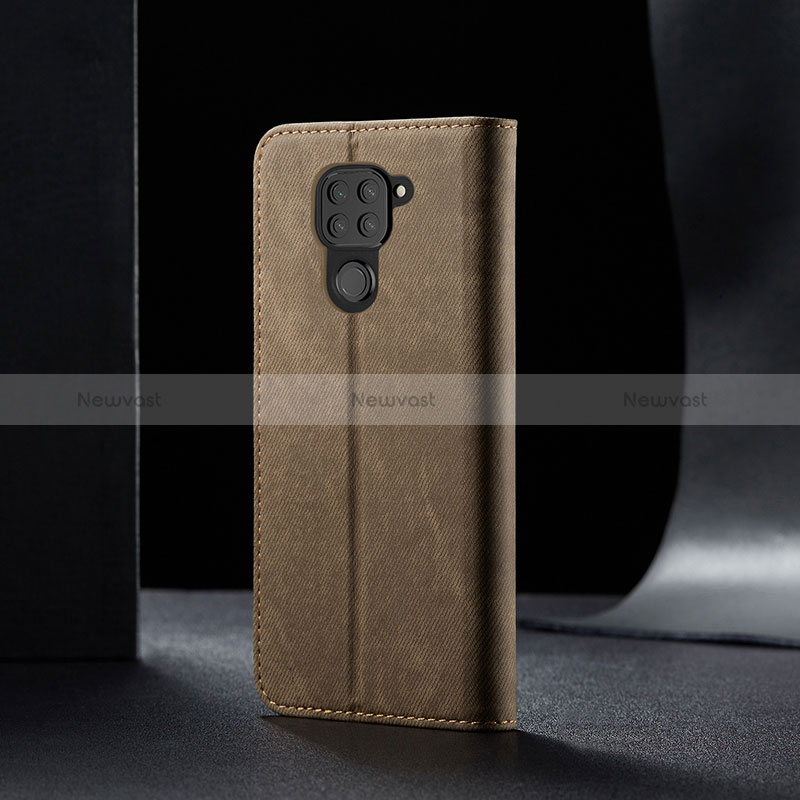 Cloth Case Stands Flip Cover B02S for Xiaomi Redmi 10X 4G