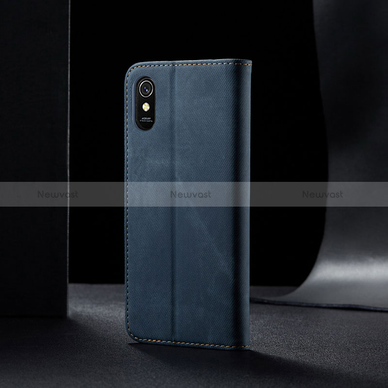 Cloth Case Stands Flip Cover B02S for Xiaomi Redmi 9A