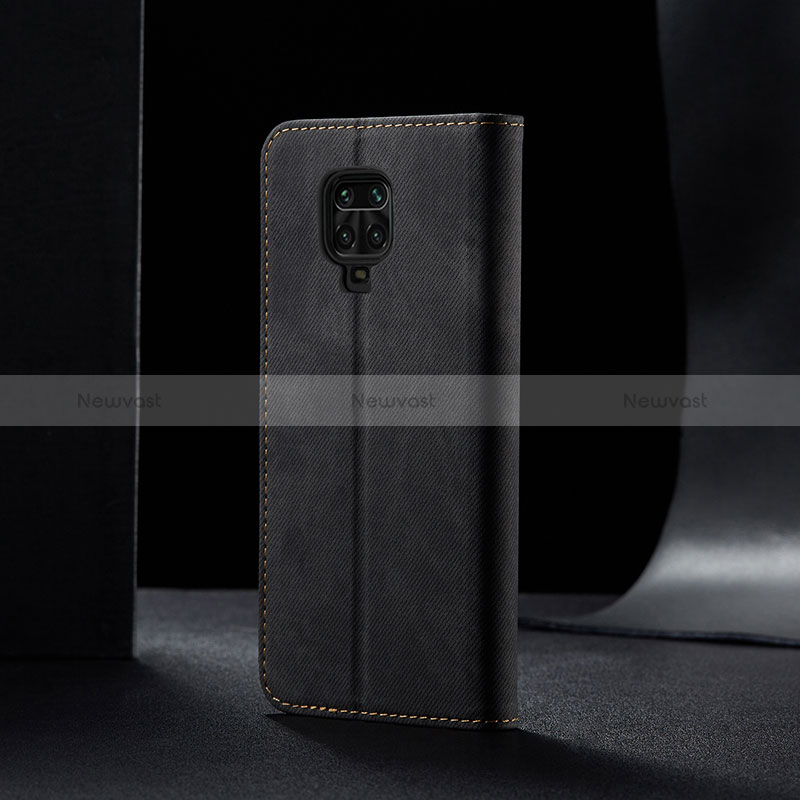 Cloth Case Stands Flip Cover B02S for Xiaomi Redmi Note 9S