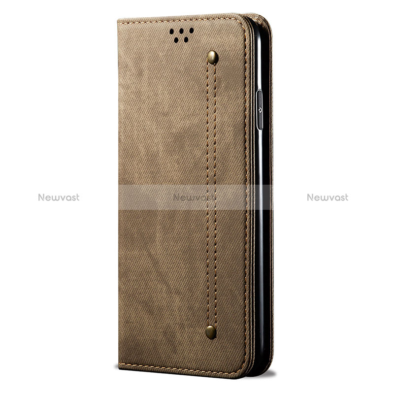 Cloth Case Stands Flip Cover B03S for Samsung Galaxy S25 Ultra 5G