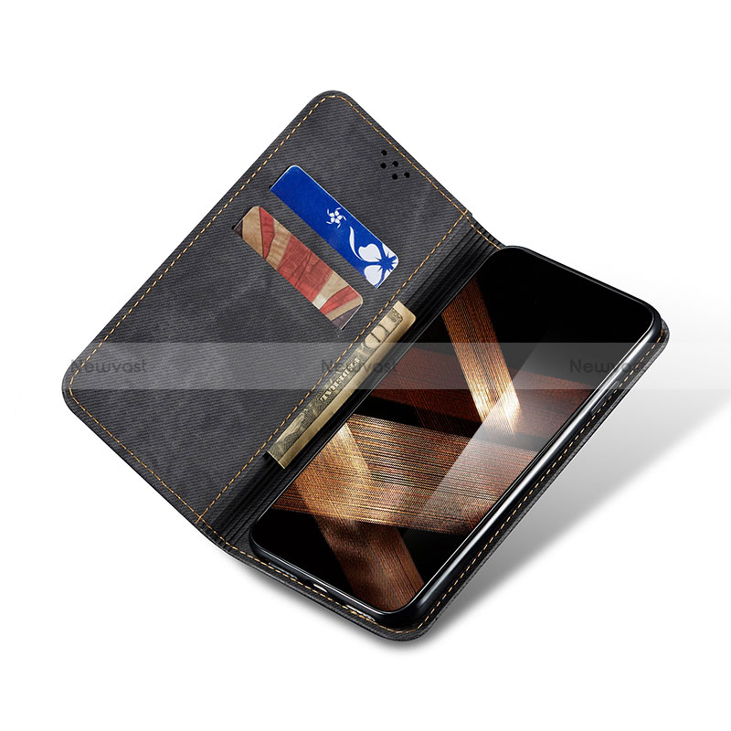 Cloth Case Stands Flip Cover for Huawei Honor 70 Lite 5G