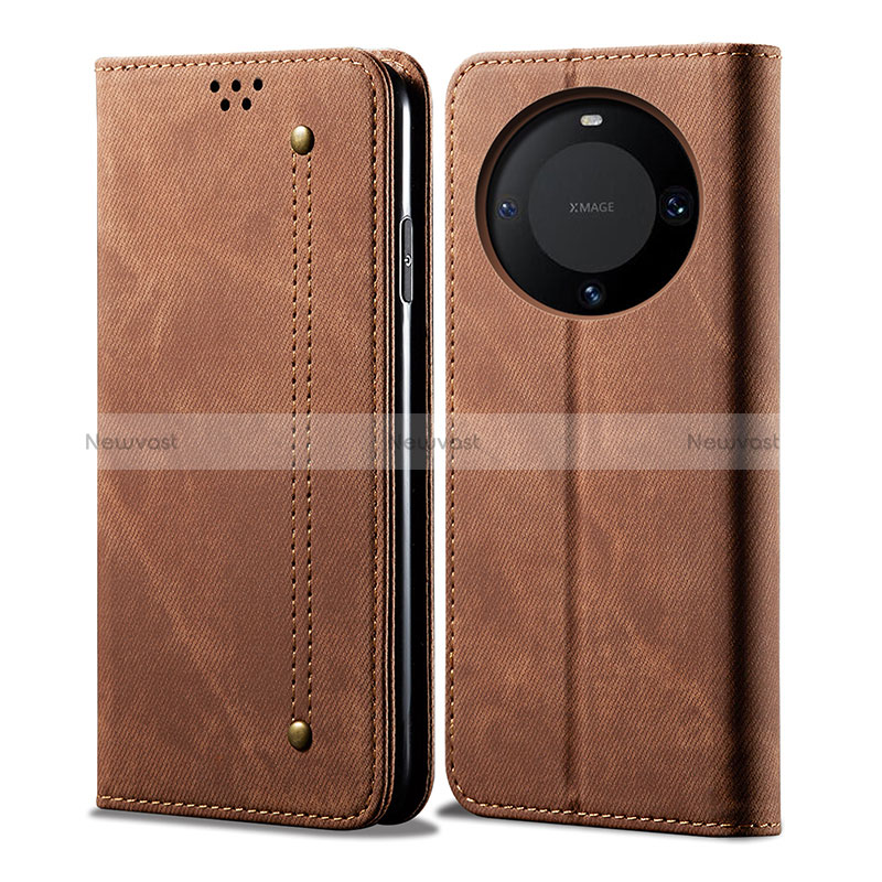 Cloth Case Stands Flip Cover for Huawei Mate 60