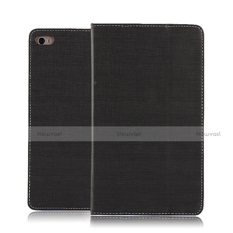 Cloth Case Stands Flip Cover for Huawei Mediapad M2 8 M2-801w M2-803L M2-802L Black