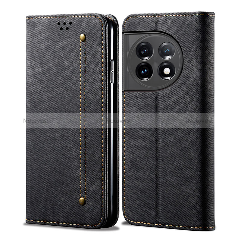 Cloth Case Stands Flip Cover for OnePlus 11 5G